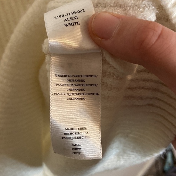 Rails Alexi Pullover sweater cold shoulder size small - Picture 5 of 7